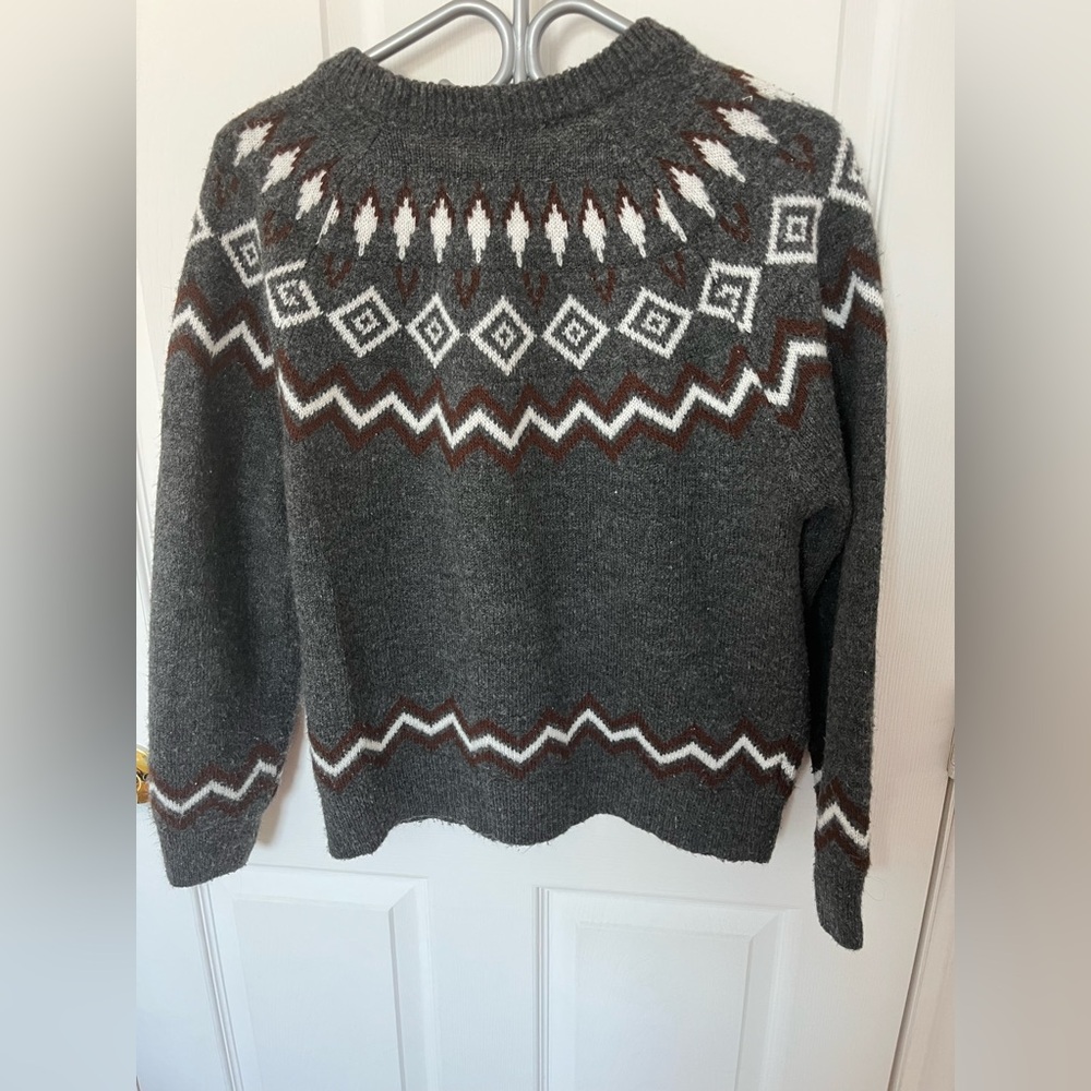 Warm Fabric Sweater - Size S, Fits M Too (Good Condition)